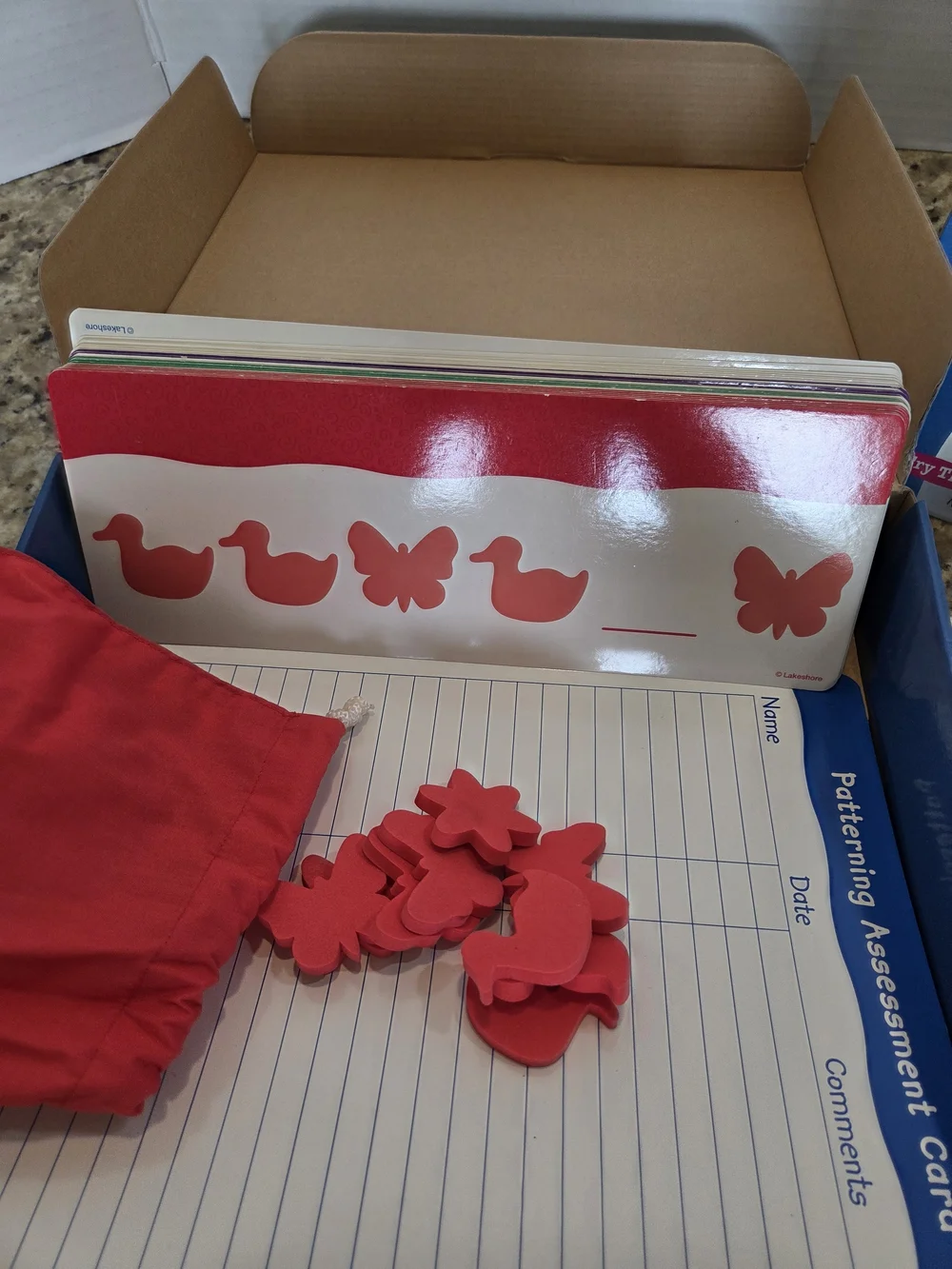 Lakeshore Learning Instant Learning Center Patterning TT953 Homeschool Ages 4+